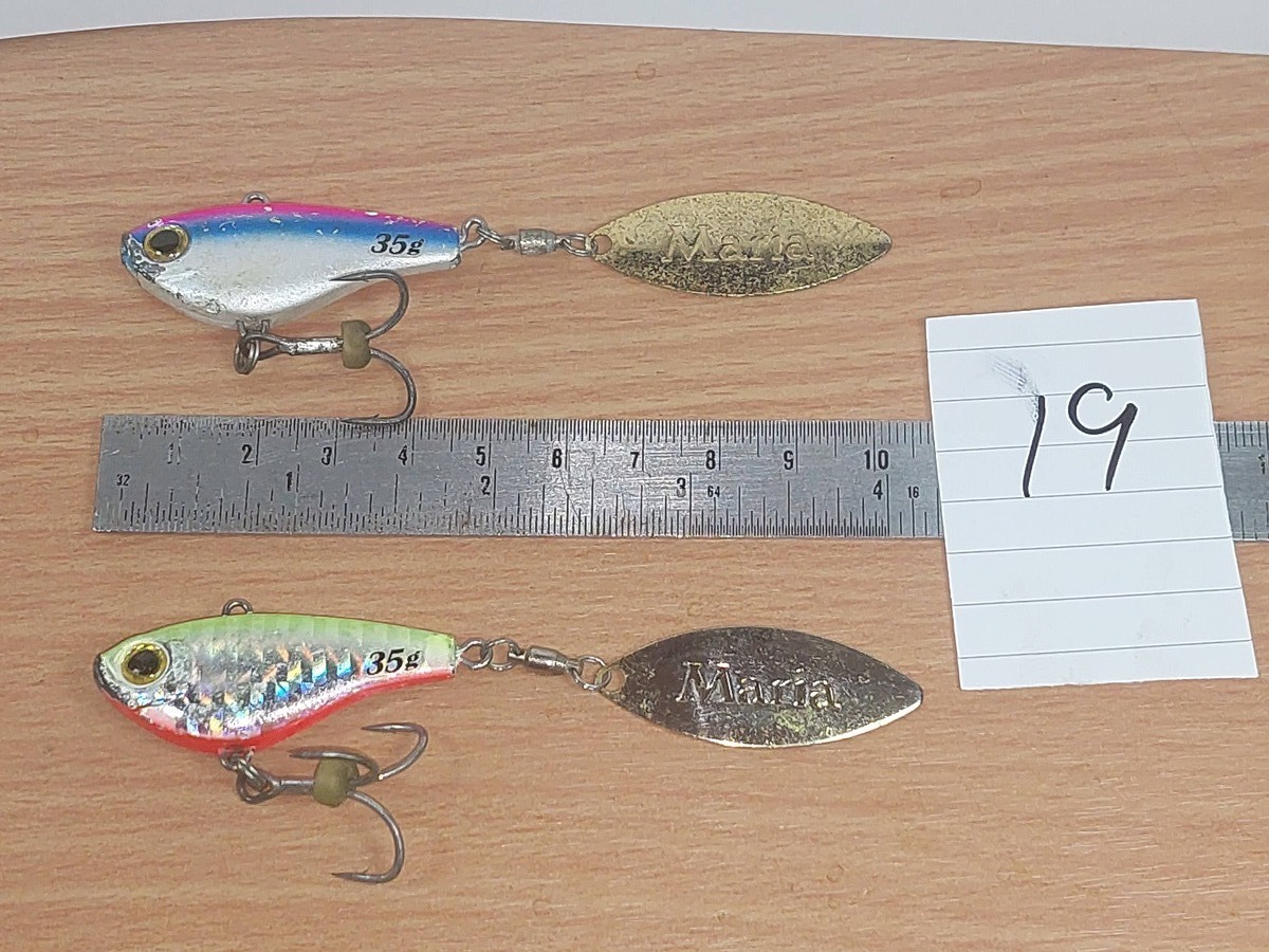   Dum fishing       LURE #  19     ******* MARIA   2 ตัว ********