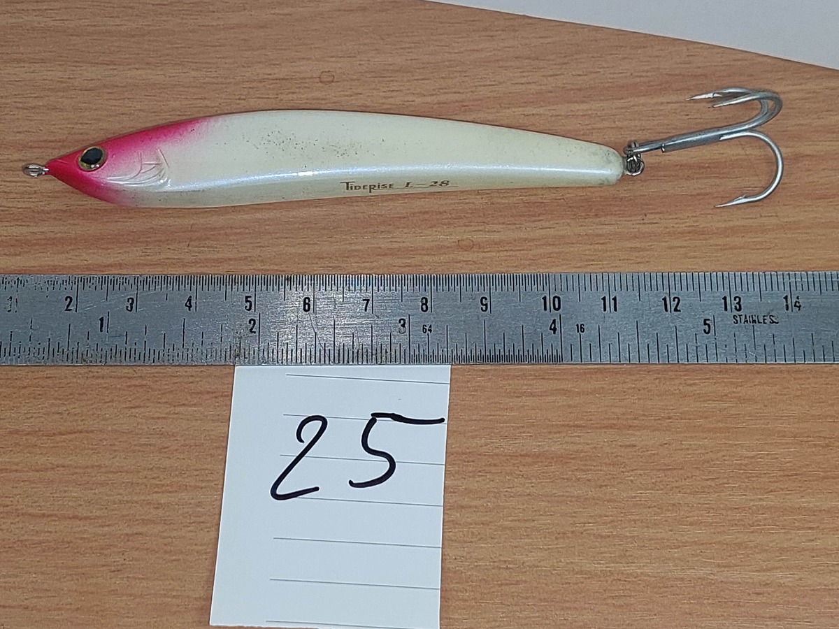  Dum fishing  LURE #   25      *******TIDERISE  L- 28    ********