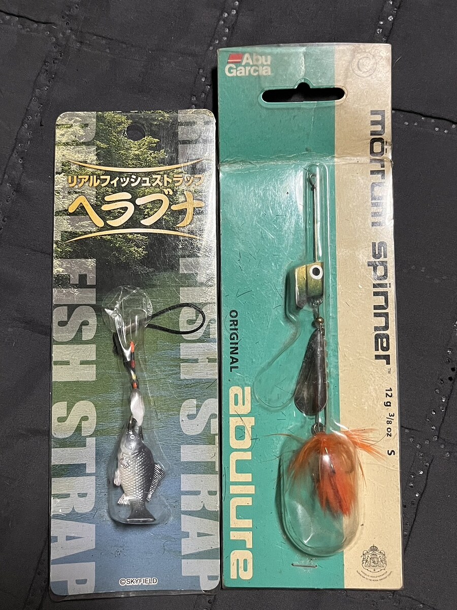 เหยื่อABU MORRUM SPINNER +พวงกุญแจ Japan