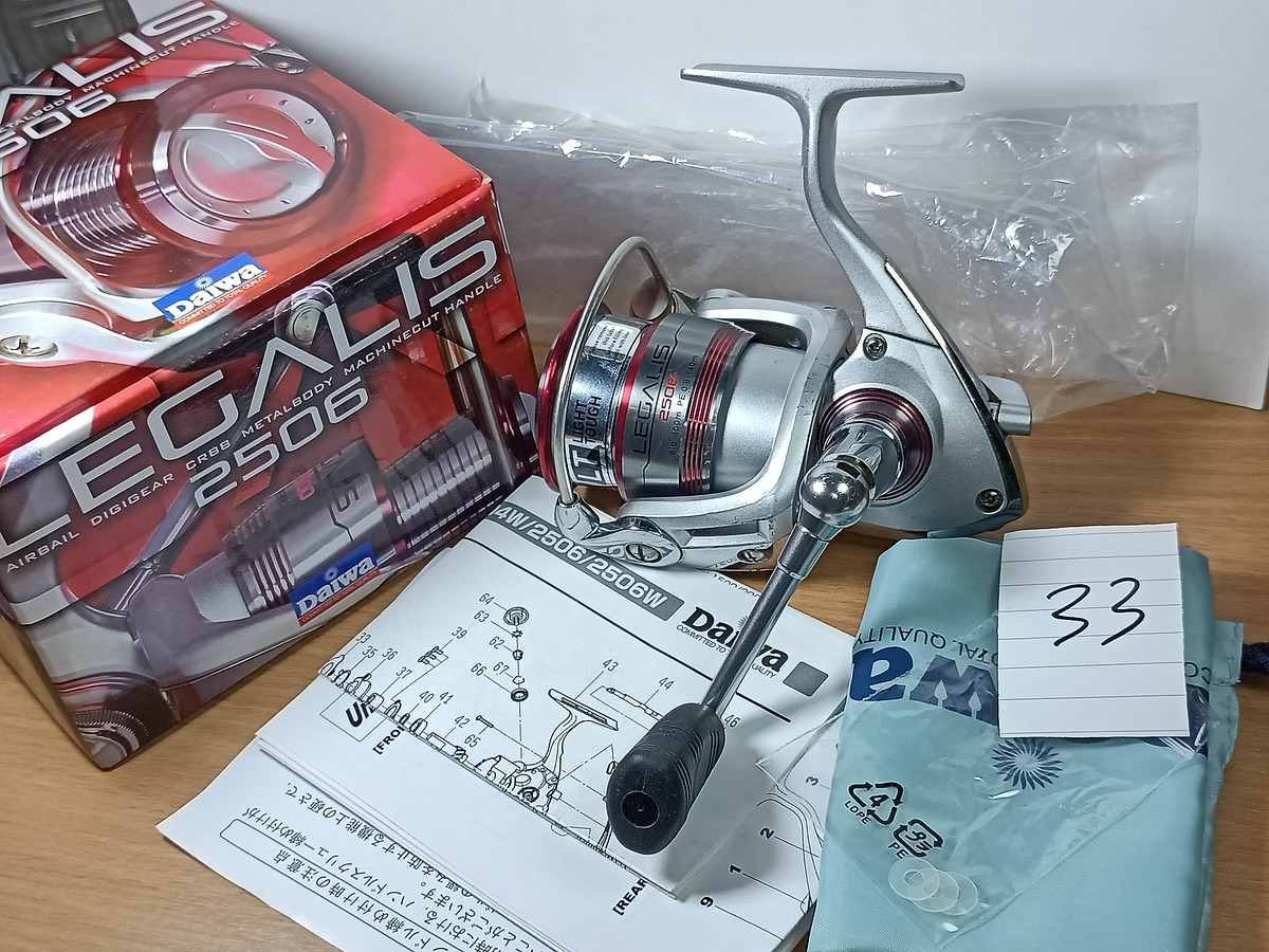   Dum fishing   #  9 ******   DAIWA   LEGALIS  2506  *****
