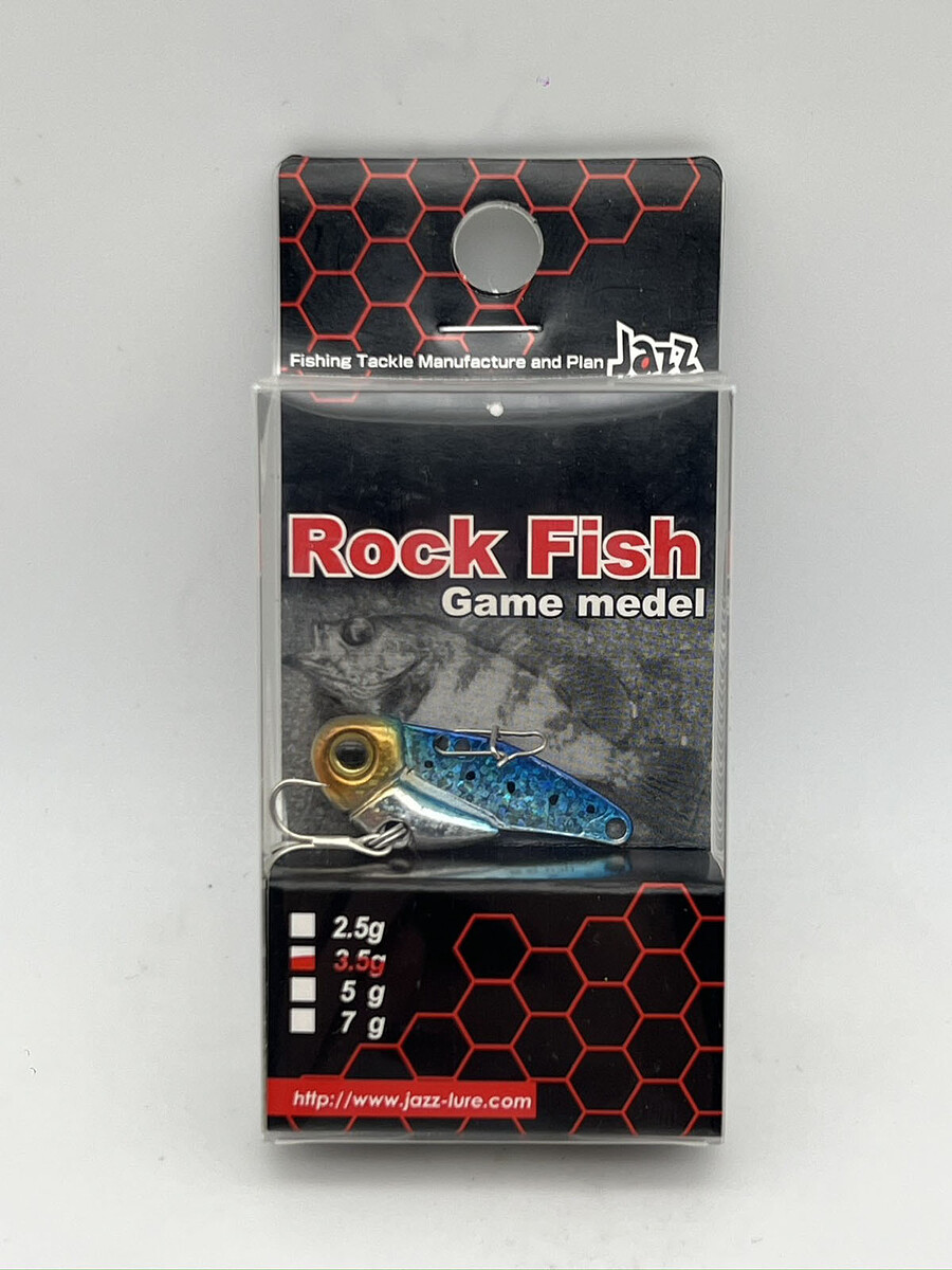 กระดี่ Jazz Rock Fish Japan ขนาด 3 cm , 3.5g