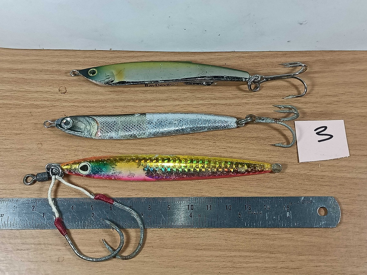   Dum fishing       *******     LURE #  3           ชุด 3 ตัว    ********