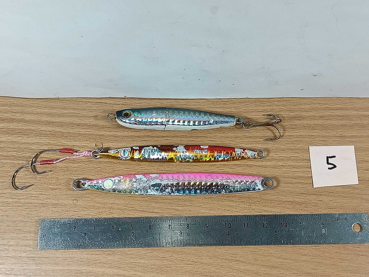   Dum fishing       *******     LURE #     5          ชุด   3 ตัว      ********