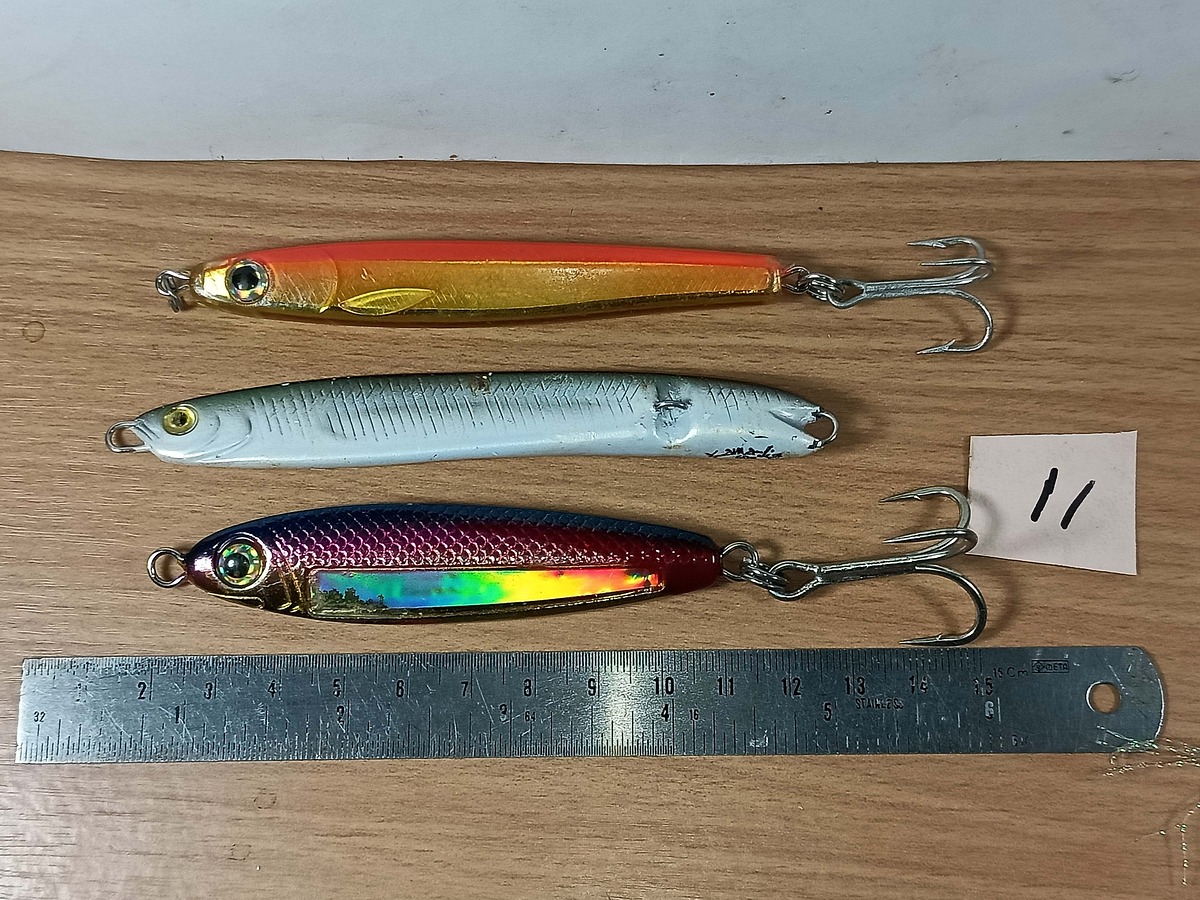   Dum fishing       *******     LURE #    11      ชุด 3 ตัว     ********