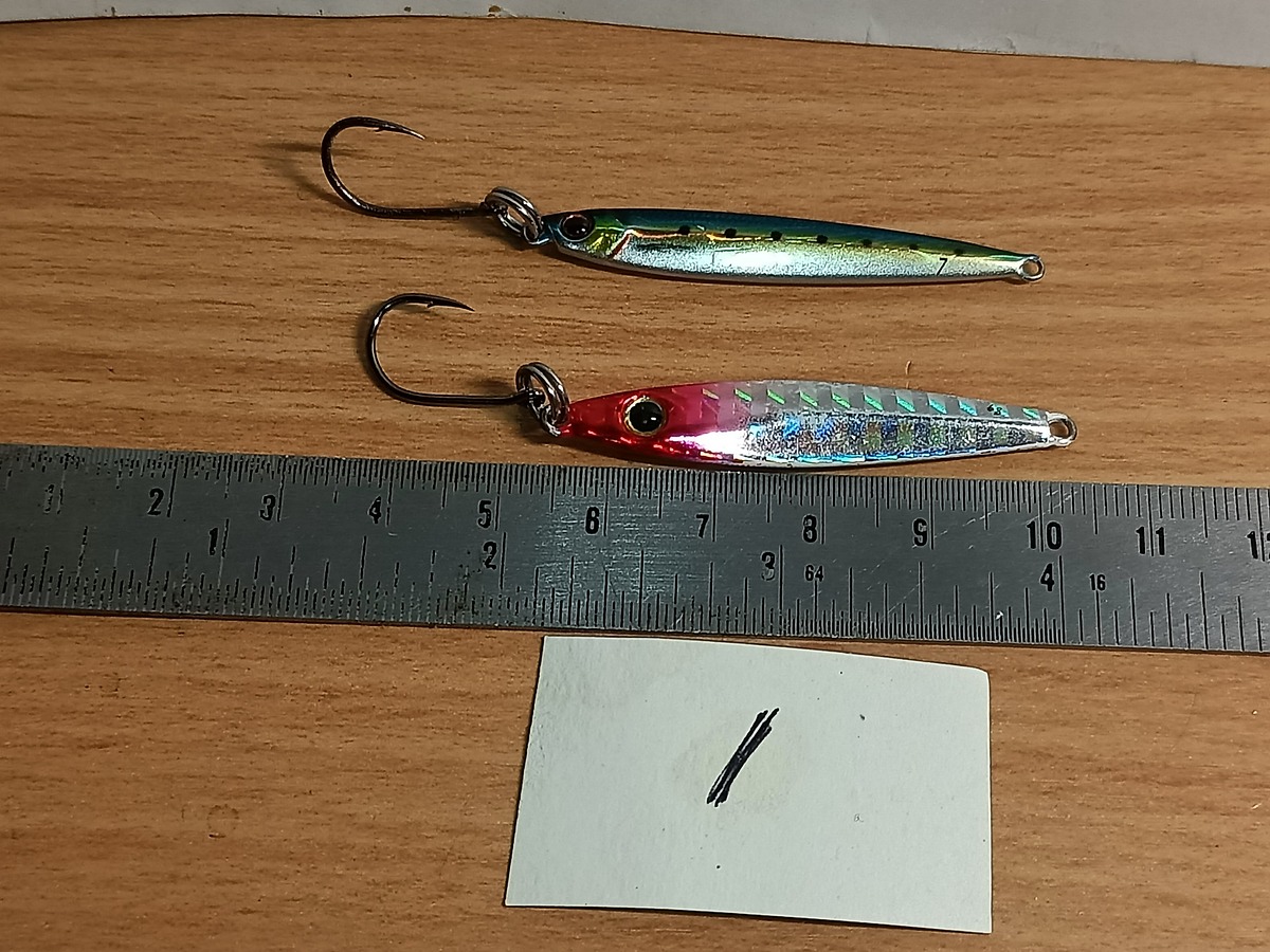   Dum fishing       ****  LURE  #    1   LIGHT JIG ชุด 2 ตัว     ****