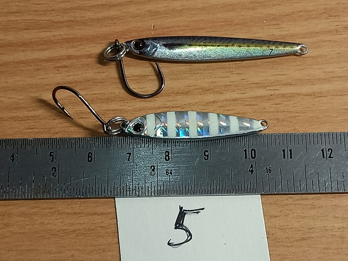      Dum fishing **** LURE # 5  LIGHT JIG ชุด 2 ตัว **** - 