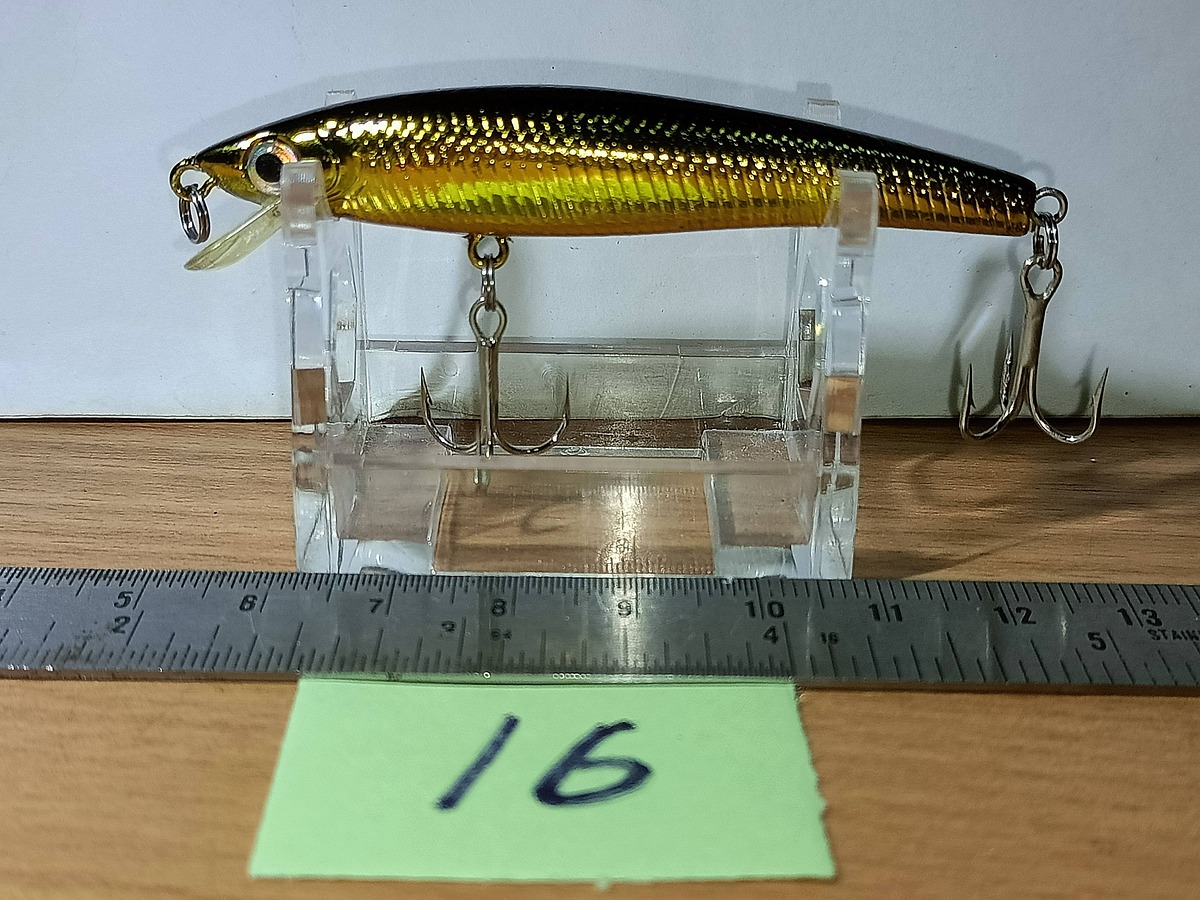   Dum fishing       *******     LURE #    16    SKM 70 SP    ********