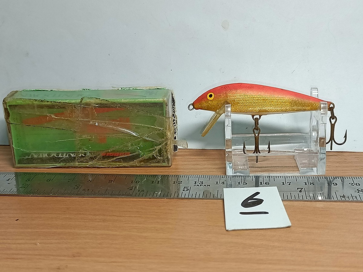   Dum fishing   ***    LURE #  6   RAPALA  COUNT DOWN     ****