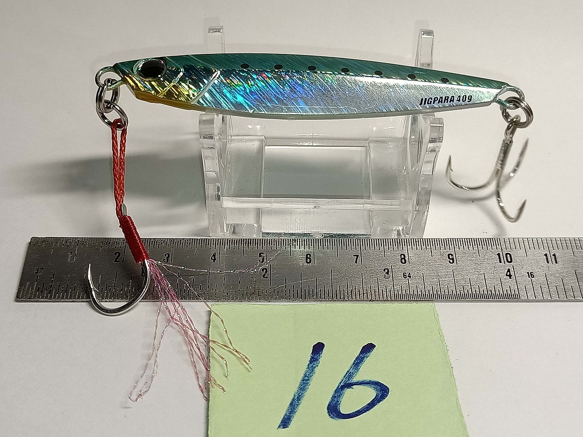   Dum fishing       *******     LURE #    16    JIGPARA  ********