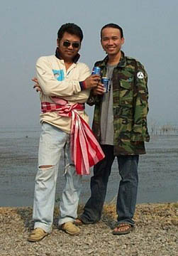 10โมงกว่าๆปลาก็เริ่มห่างตัว คณะเราก