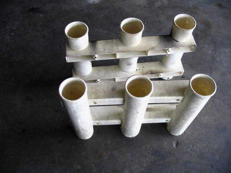 ที่พักคันเบ็ดอันนี้เป็นพลาสติกของ