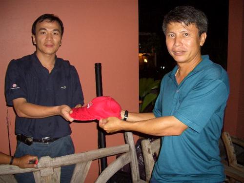 รับของ
