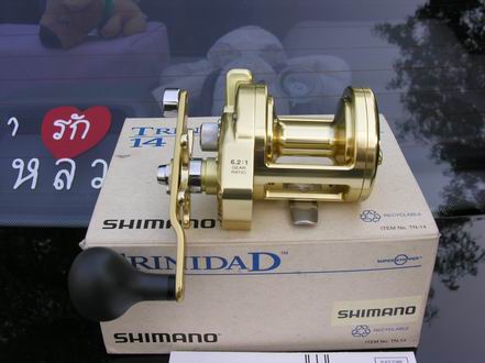 หวัดดีครับ น้า Web 
รบกวนทุก ๆ ท่านให้ข้อมูลเพิ่มเติมหน่อยครับ
Shimano Trinidad No.14 
          