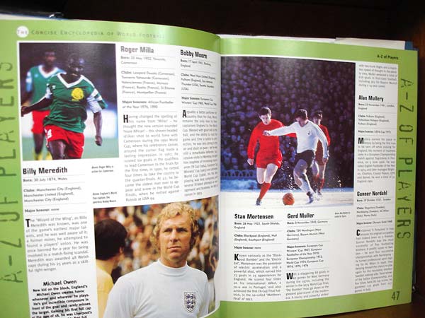 เรื่องราวของ ตำนาน นักเตะ ที่มีชื่อตั้งแต่ A - Z
Bobby Moore....
Michael Owen
Roger Milla
Gerd M