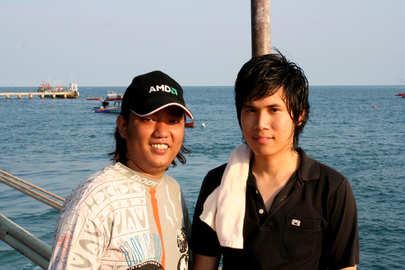 น้าพีบอกว่าอยากถ่ายรูปคู่กับน้องชาย จัดให้ :grin: