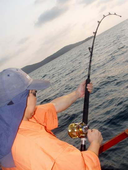  :grin: 30 ลูกโลก เกาะบน G-loomis Hybrid Igfa 25 - 50 ในอุ้งม