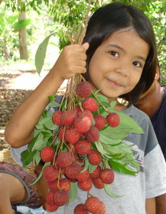 ลูกเจ้าของสวนค่ะ :smile: