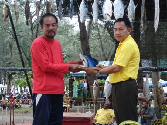             รางวัลรองชนะเลิศอันดับ 1 คะแนนรวมทีม 

       จำนวนปลาเกมส์ 7 ปลาเกมส์ คะแนน 7,248 คะแ