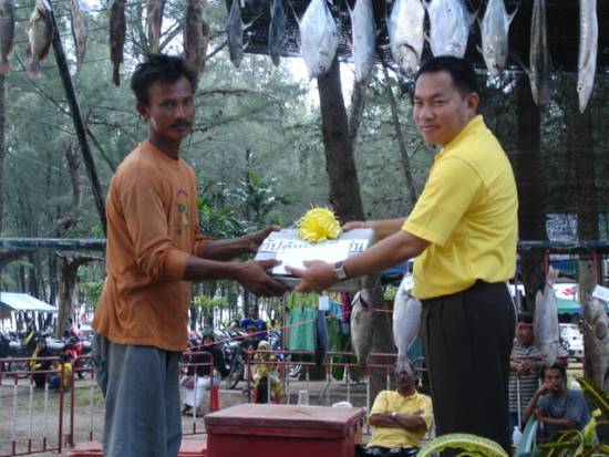    รางวัลชนะเลิศกัปตันเรือดีเด่น

ได้แก่กัปตันเรือทีม ชมรมส่งเสริมกีฬาตกปลาเทศบาลเมืองปัตตานี 1  จ