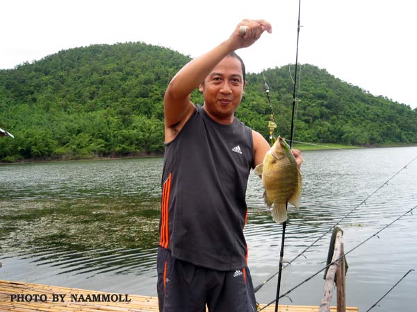 หลังจากนั้นเหมือนทุกอย่างเป็นใจ มีปลากับข้าวปลอบใจทุกๆ 5 นาที