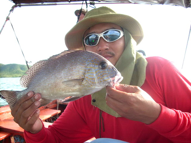 ทริปนี้ตกปลาใหญ่ไม่ได้เลย..ไต๋ก็บอกแล้วว่าน้ำแรงแต่พวกพร้อมกันตอนนี่เลยต้องทน.. :cheer: :cheer: