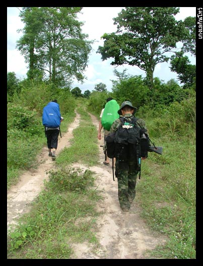 จากจุดที่พักกินข้าว ตัดขึ้นมาอีกนิ