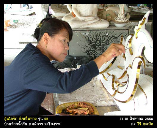 สิ่งก่อสร้างและงานศิลปะในวัดเป็นส