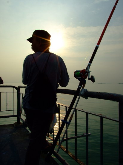 O_o Alone in SG เที่ยวท่าเรือ Bedok ดูหมวยตกปลา o_O