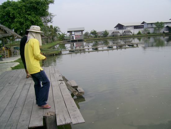 คนนี้ชื่อ โต้ด คับ เพ่งหัดตีเยื่อปล