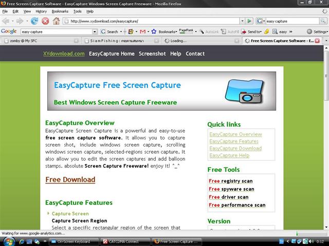 [url='http://www.xydownload.com/easycapture/']>>>>> easycapture <<<<<[/url]
ลองตัวนี้ครับ น้าต้นข้า