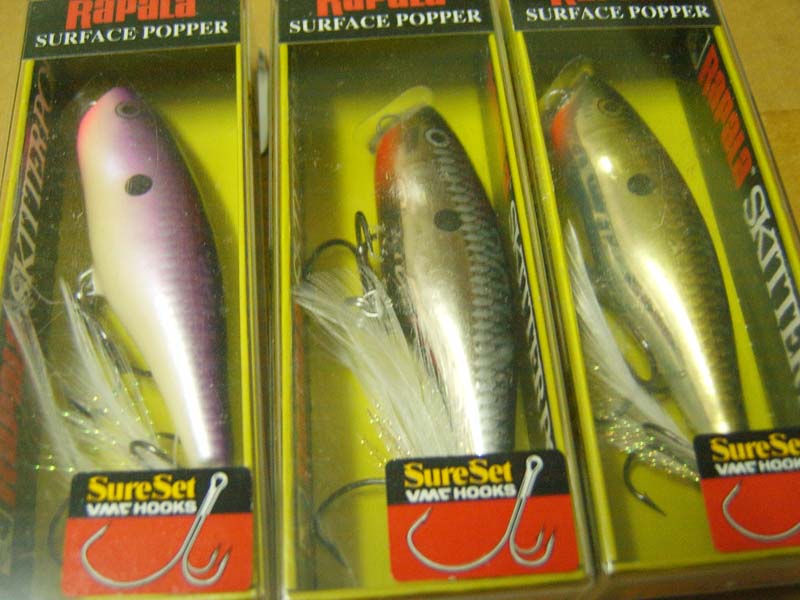 มาดู Pop7 ของใหม่กันบ้างที่มีตัวเบ็ดเป็น VMC HOOKS 
จากซ้ายไปขวา สี PEP เป็นสี Limited ที่ทำขึ้นเฉพ