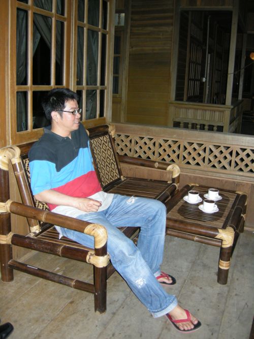 welcome drink ครับ...กาแฟ :laughing: