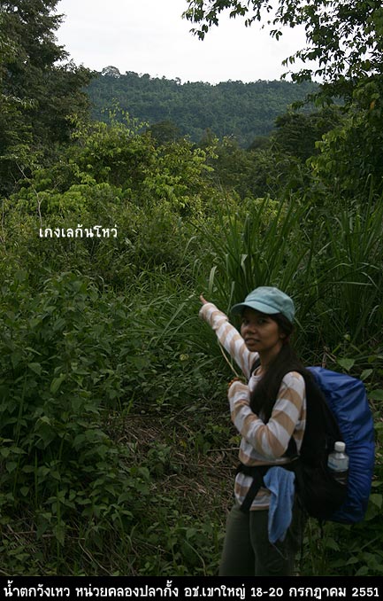 หันกลับไปมองจุดที่ข้ามผ่านกันมาได้ อื้อหือ เหนื่อยมาก
แต่มันยังมีเหนื่อยกว่าก็คือ เราต้องเดินจากจุด