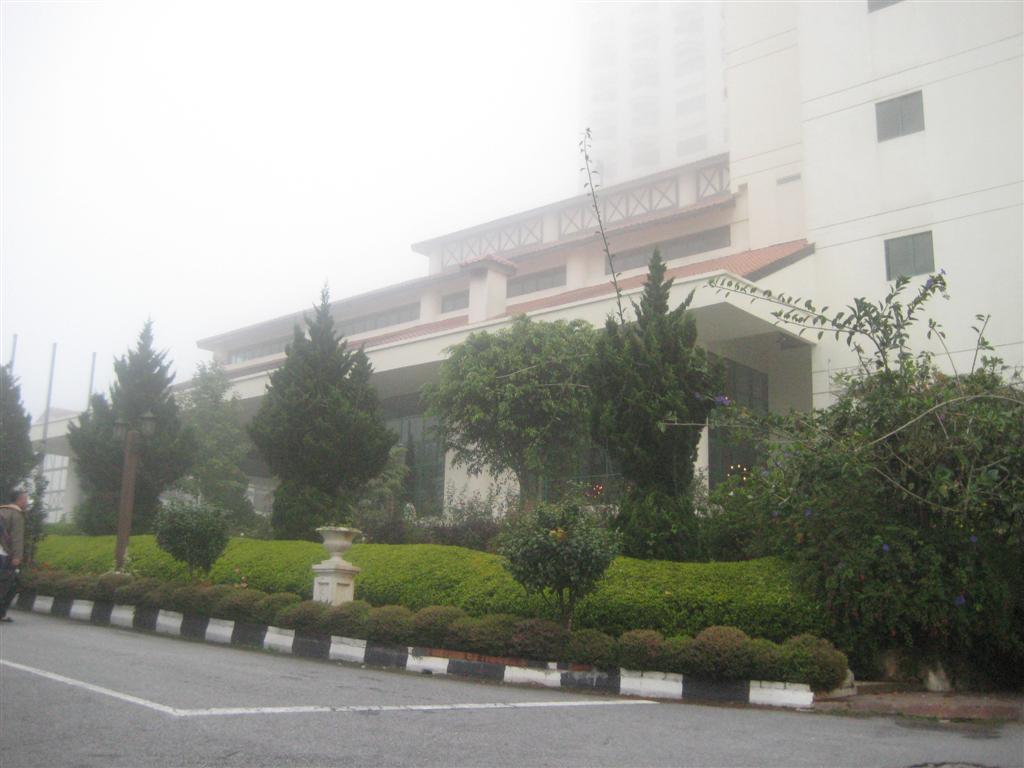 บนโรงแรมที่พักบน CAMERON HIGHLAND อากาศหนาวเย็นทั้งปี