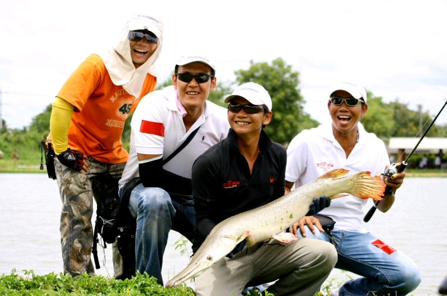 P O M  Fishing เยือนงานมีทติ้ง ปลาเกมส์ ณ IT LAKE MONSTER