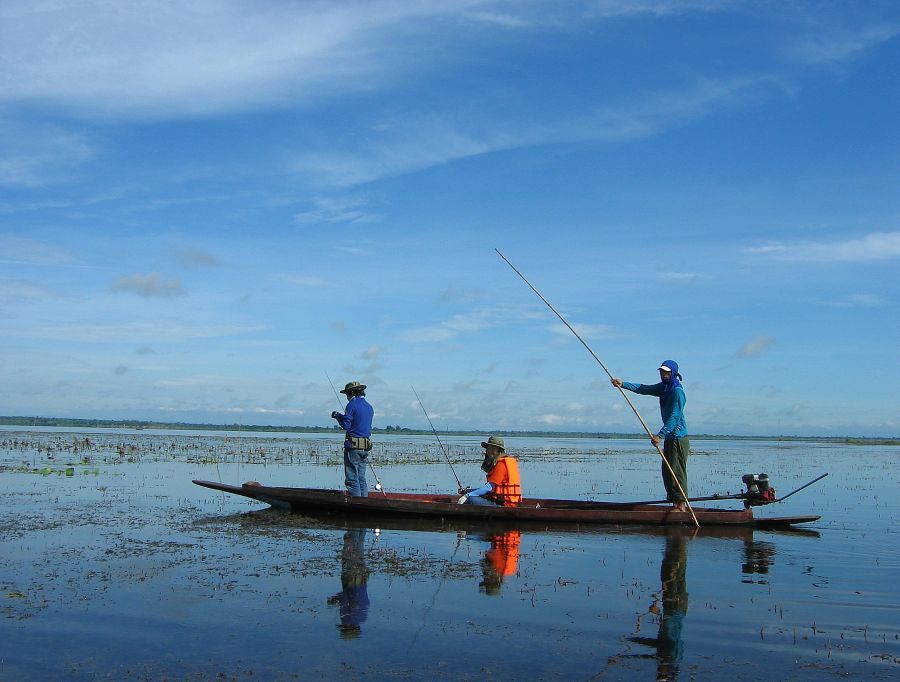 วันนี้ถึงท่าลงเรือเราก็ออกเดินทางสู่จุดหมายของเราครับ