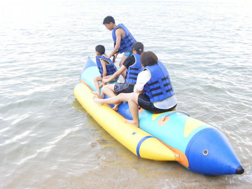 กำลังขึ้นbanana boat
