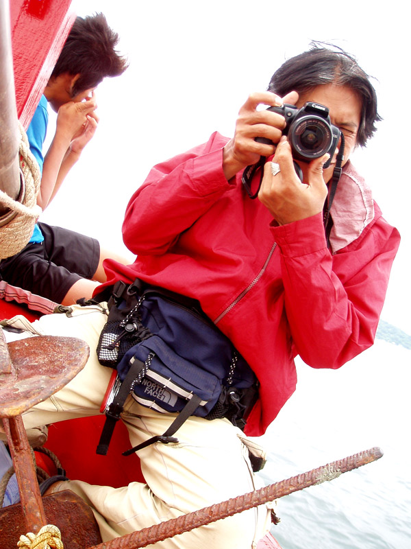 เห็นทีว่าจะมีรูปกับเขาก็งานนี้แหละน้าปลาทูถ่ายให้