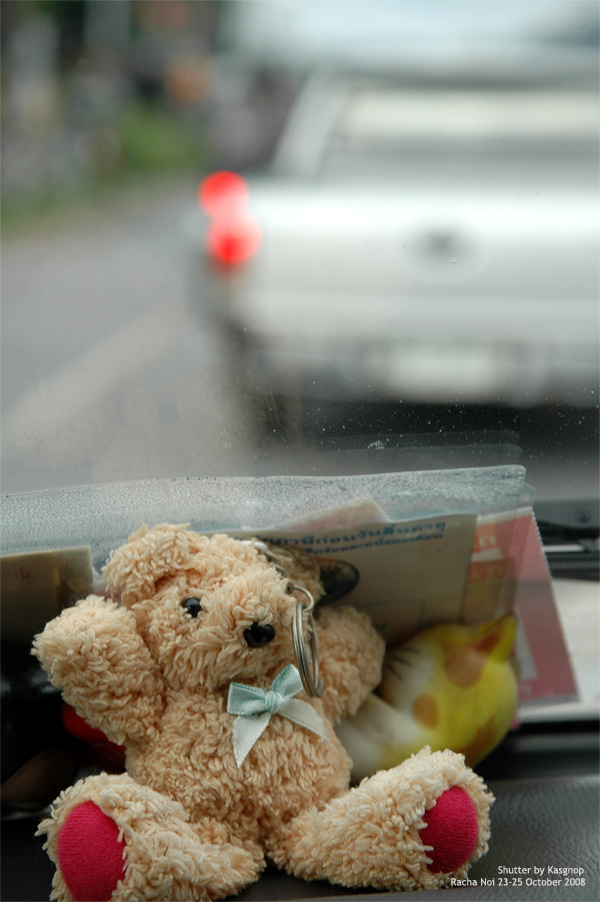 ในรถมี "หมีน้อย" ซะด้วย ไม่ธรรมดาซะแล้ว   :love: