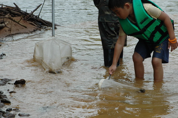 น้องหลิวแกช่วยผมเก็บ Benthos ครับ :grin: