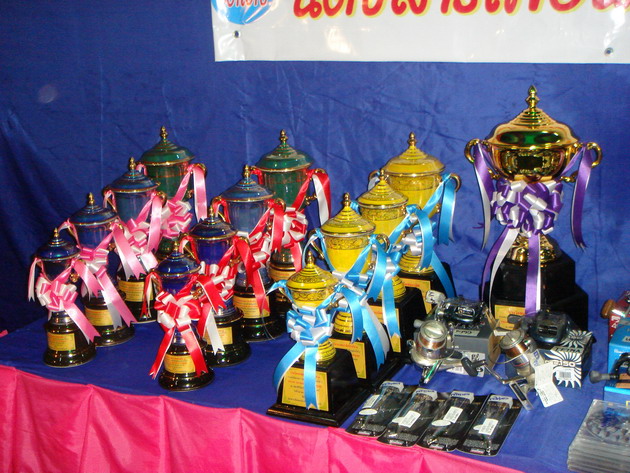 เป็นถ้วยรางวัลในงานแข่งขันตีเหยื่อปลอมในครั้งนี้ครับ.

                    :love: :grin: :love: