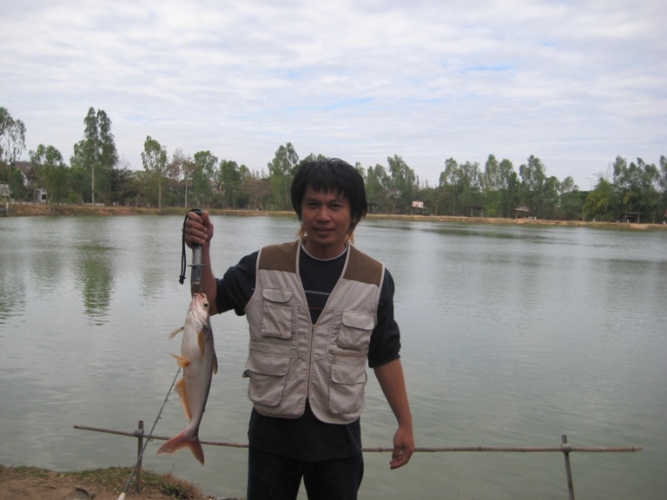 ปลาตัวแรกก่อนการลงทะเบียน