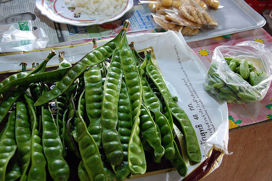 สะตอเอาไปผัดปลาหมึก...... :cheer: :cheer: