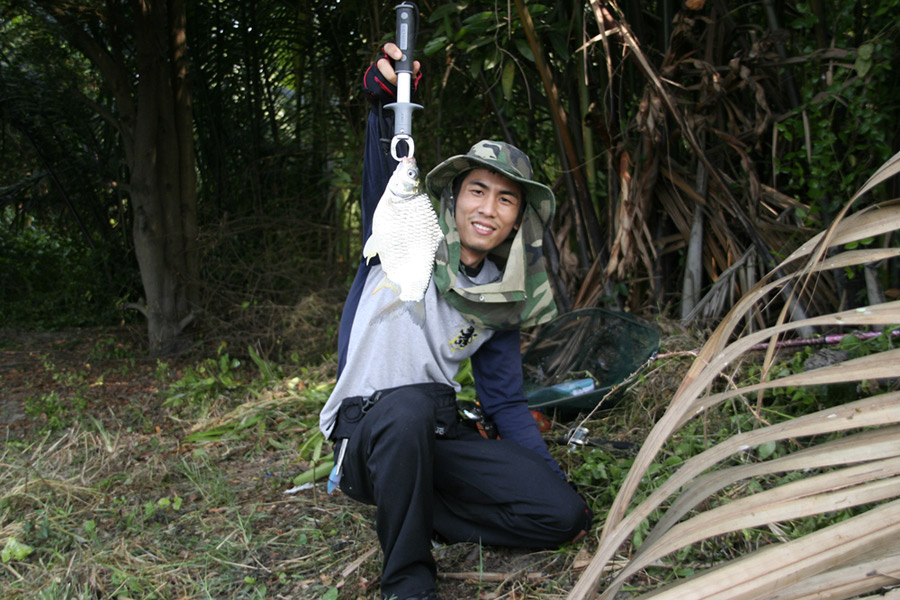 ตะเพียนตัวนี้กินหนอนเท็กซัสครับ อยากรู้จังน้าตี๋ส่งสายยังไงครับ  :grin: :laughing: :laughing: