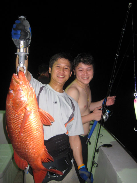 ปลากระพงแดงเหมือนกัน....แคส...