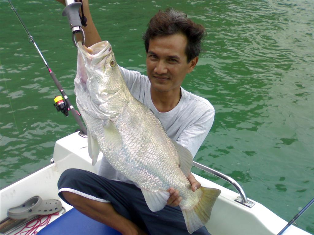โฉมหน้าเจ้าของ"สูตรสิ้นคิด"..กับปลาตัวแรกครับ

 :grin:
ปล. ปลาที่ผมถือทำไมตัวเล็กกว่าปลาที่น้าห