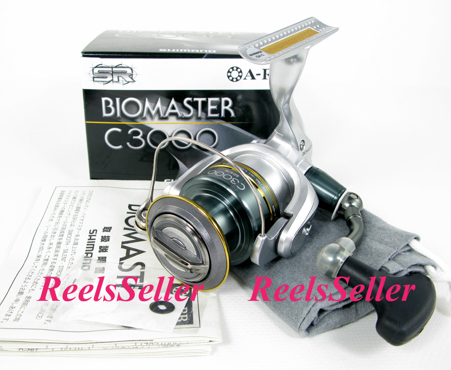 08' Shimano BioMaster C3000

# Line Capacity: 10LB-160M, 12LB-130M, 16LB-100M 
# Ball Bearing: 5