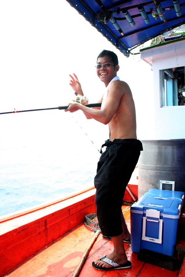 น้าจินต์ได้เวลาหาปลาจาน  :smile: :cheer: