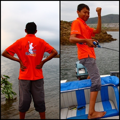 เผลอแผลบเดียว เจ้าปอนด์ฉกเสื้อไปใส่ประเดิมซะแล้ว 
งั้นขอยืมรูปเจ้าปอนด์ที่น้ามาดถ่ายมาเป็นแบบให้น้า