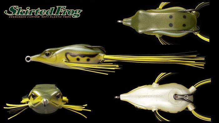  [b]Skirted Frog[/b]

Manufacture : EVERGREEN 

Sub Category : TOPWATER 

Made in : Japan 

